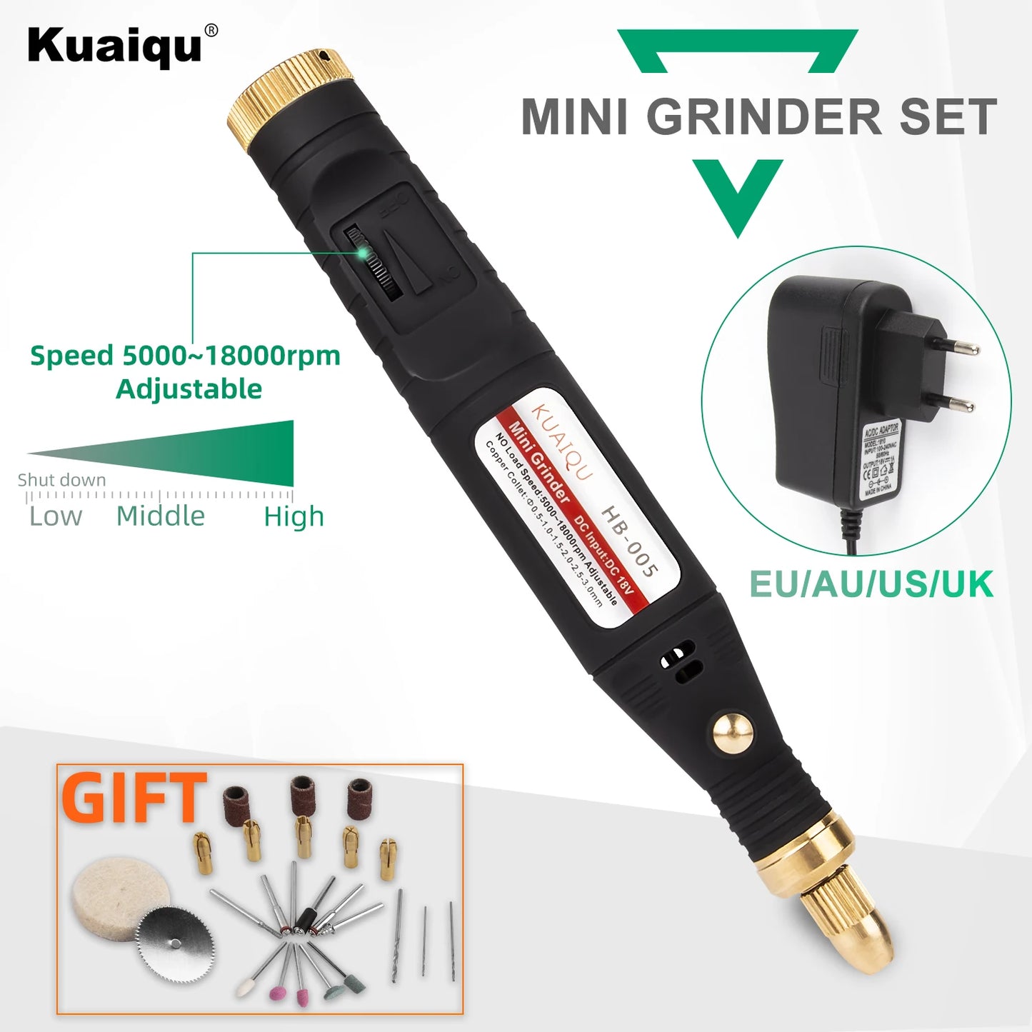 Electric Drill Grinder 12V Engraving Pen Grinder Mini Drill DIY Drill Electric Rotary Tool Mini Grinding Machine