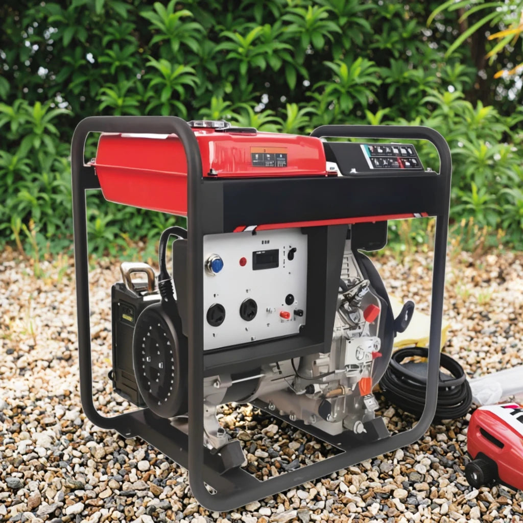 3kw AVR Air-Cooled Gasoline Engine Portable Generator with DC Output Recoil Start Camping Use