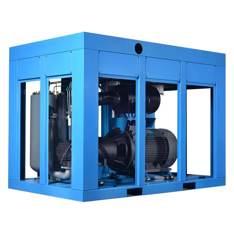 Energy Savers Rotary Type 90KW 125HP Fixed Speed Screw Air Compressor From in China High Quality industry
