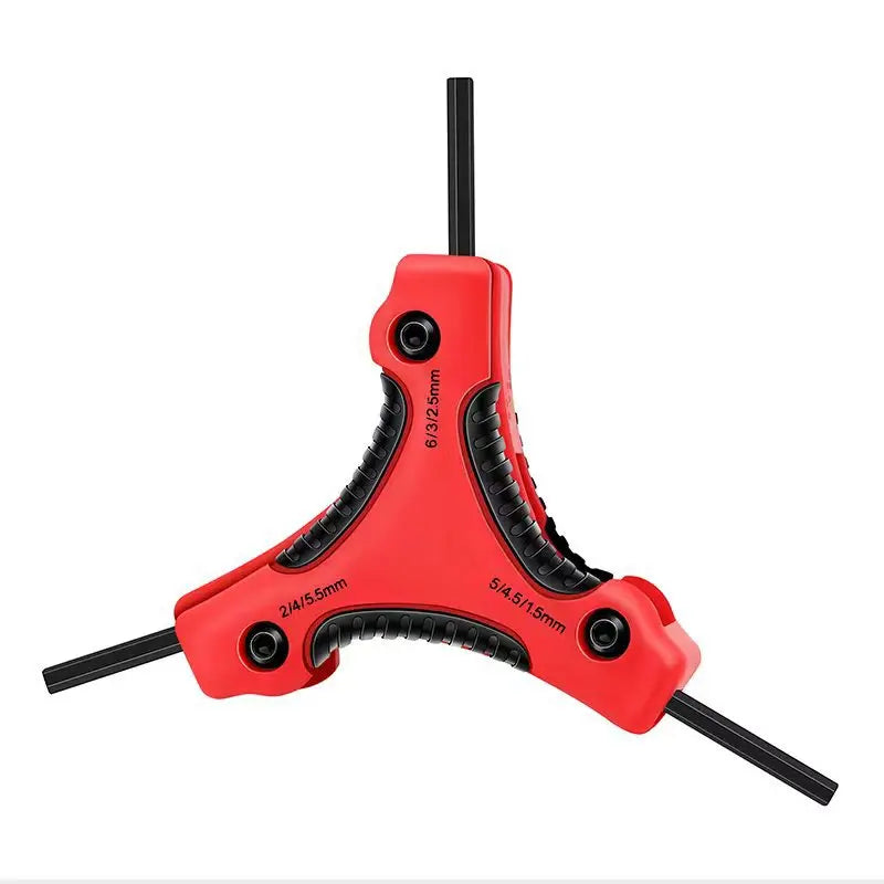 Inner Hexagon Allan Key Wrench Set Folding Metric/SAE Hex Torx Wrench Kit Bicycle Tool Set Folding Pocket Tools