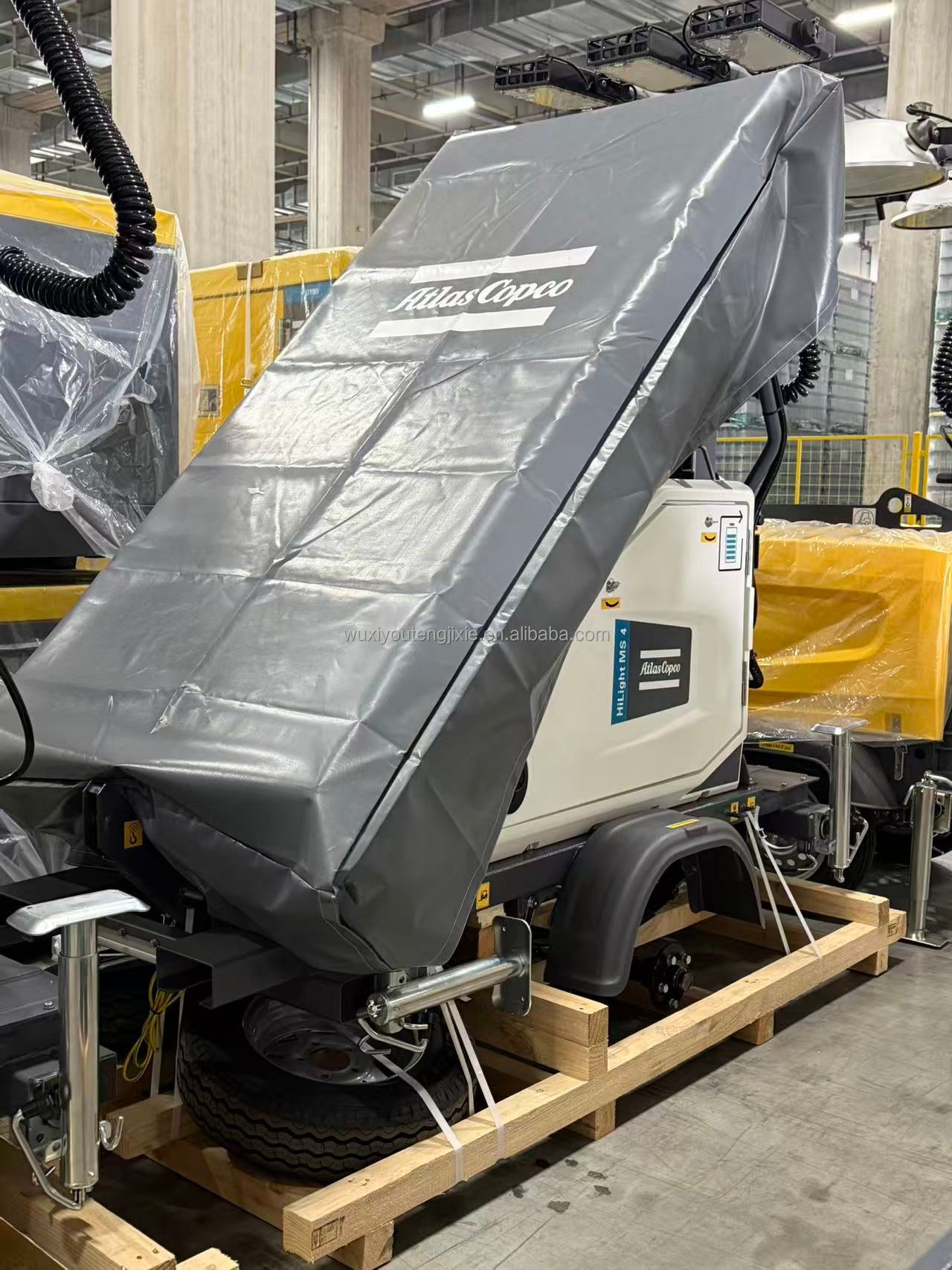Atlas Copco HiLight MS 4 Portable LED Solar Light Tower