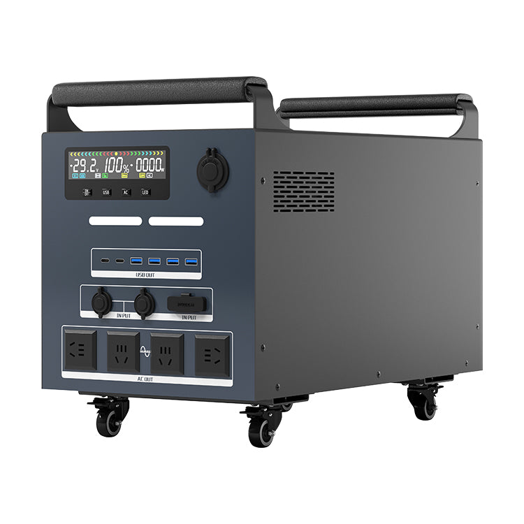 EUROSTON Portable 5500W Hybrid Solar Generator & LiFePO4 Power Station (9280Wh)