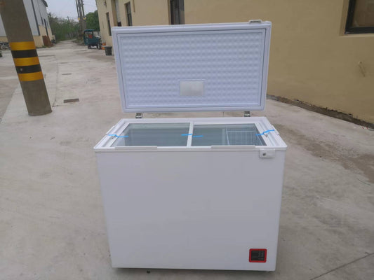 208L Solar Direct DC Chest Freezer (12V/24V/220V Dual AC/DC)