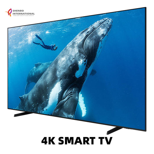 100" 4K UHD Smart QLED TV – 120Hz Refresh Rate (White Cabinet)