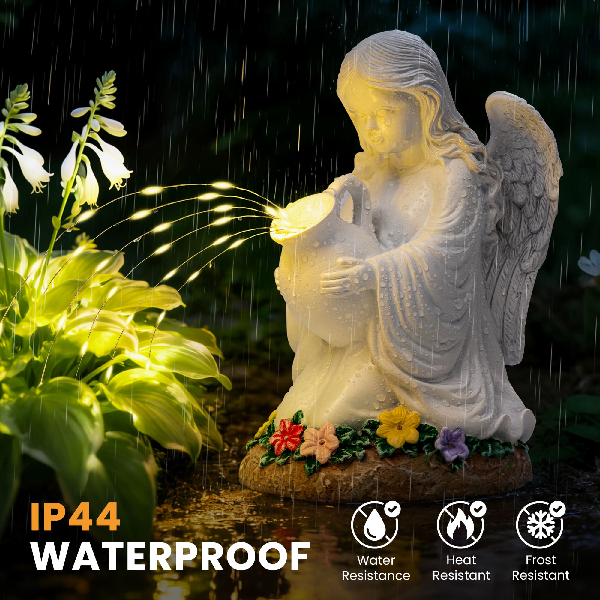 GIGALUMI Solar Powered Angel Statues-1