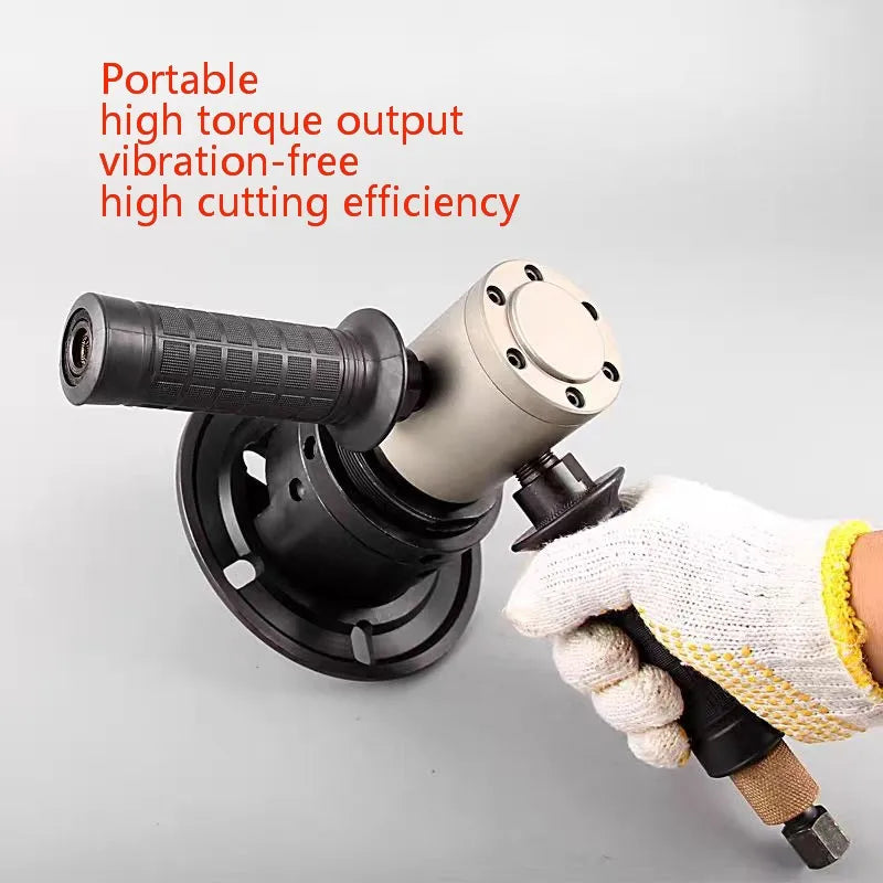 KEDES DJ-3 High Efficiency Customizable Aluminum Alloy Stainless Steel Pneumatic Chamfering Machine for Shipyard Metal Work OEM