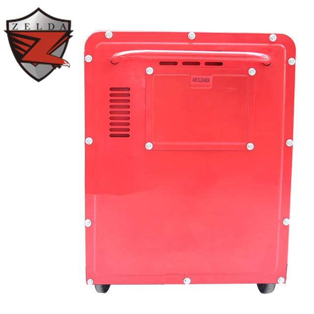 Zelda 5kw 220V Silent Type Electric Start Diesel Welding Generator Power 50Hz Frequency Welding Generator