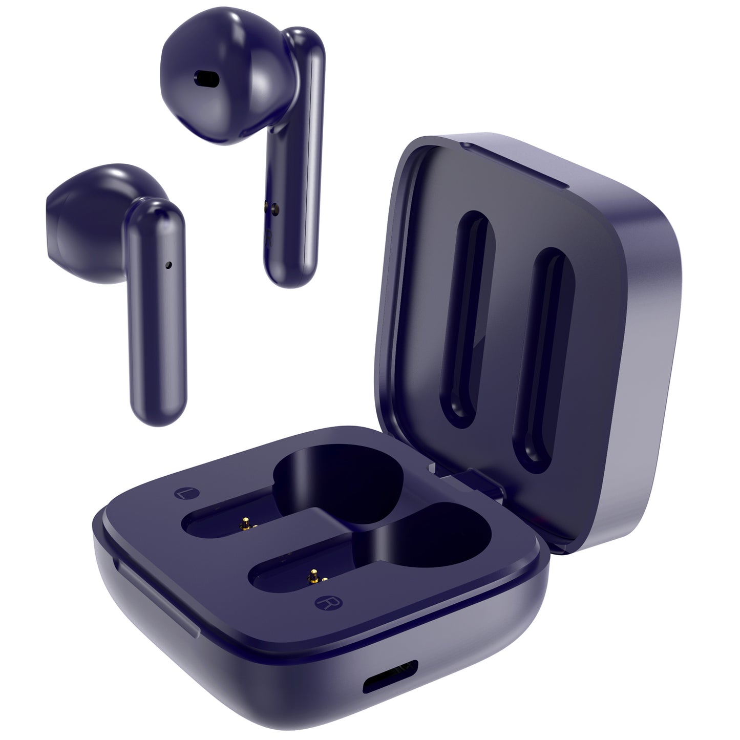 K0117 Solar-Powered TWS Wireless Earbuds with Solar Charging Case
