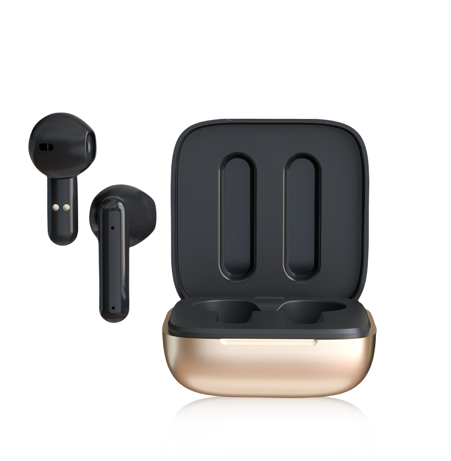 K0117 Solar-Powered TWS Wireless Earbuds with Solar Charging Case