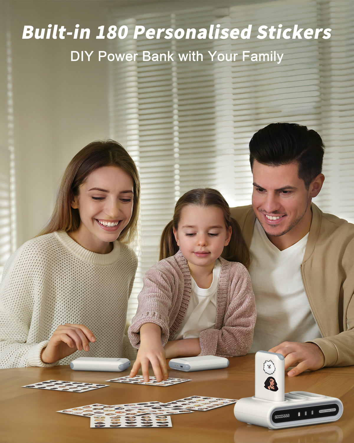3-in-1 Waterproof Portable Power Bank & Docking Station (10,000mAh x 3 Pack) – 40W Fast Charging