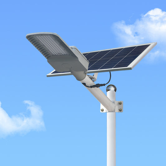 Heavy-Duty 50W Outdoor LED Solar Street Light – 6M Pole Height (All-In-One Solar System for Estates, Farms & Roads)