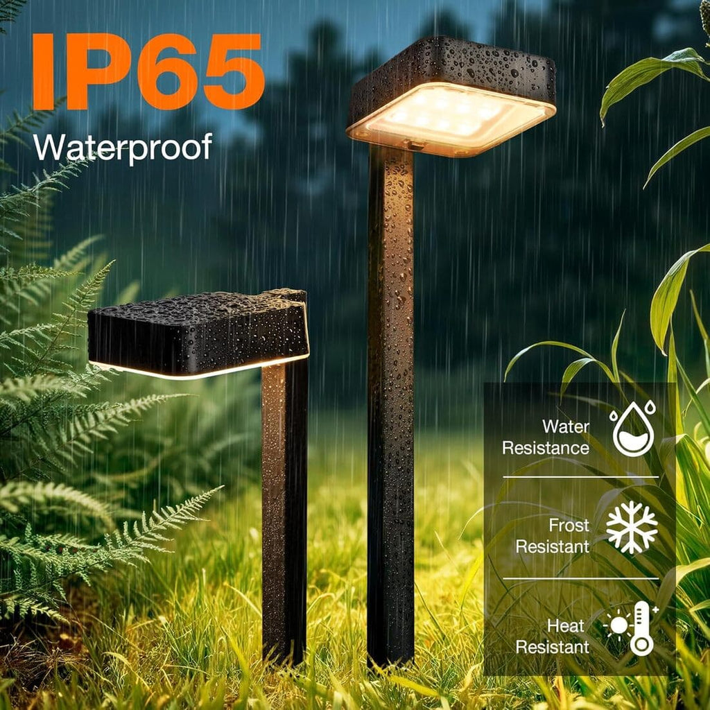 Bright Solar Modern Pathway Lights-3