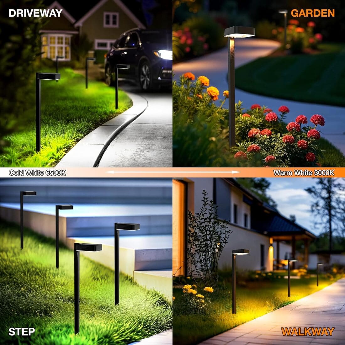 Bright Solar Modern Pathway Lights-0