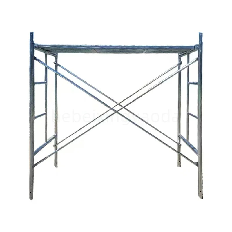 Portable H-Frame Chinese Design Mobile Scaffold High Strength Foldable Q235 Steel for Building Construction Warehouse Ladder