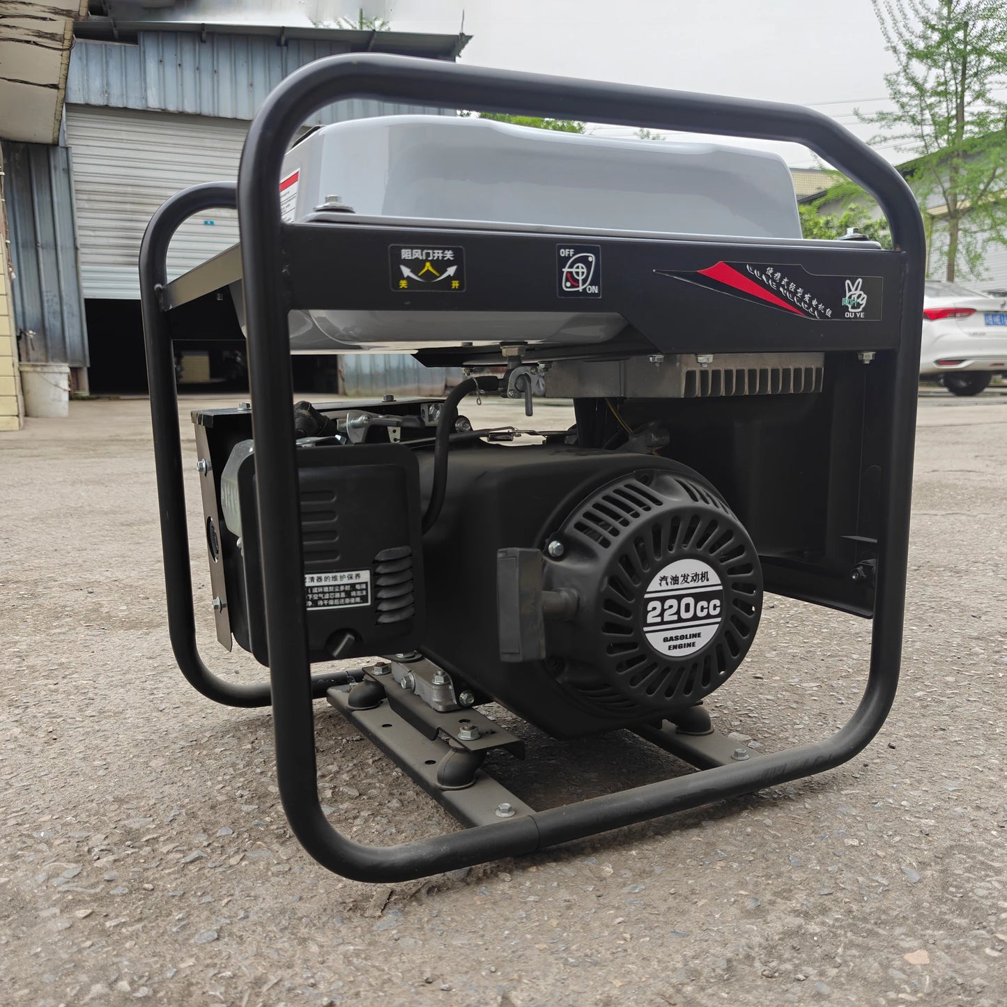 Small 24V DC Power Generation for Truck Air Conditioning Intelligent Self-Starting Silent Parking Gasoline Generator 50Hz