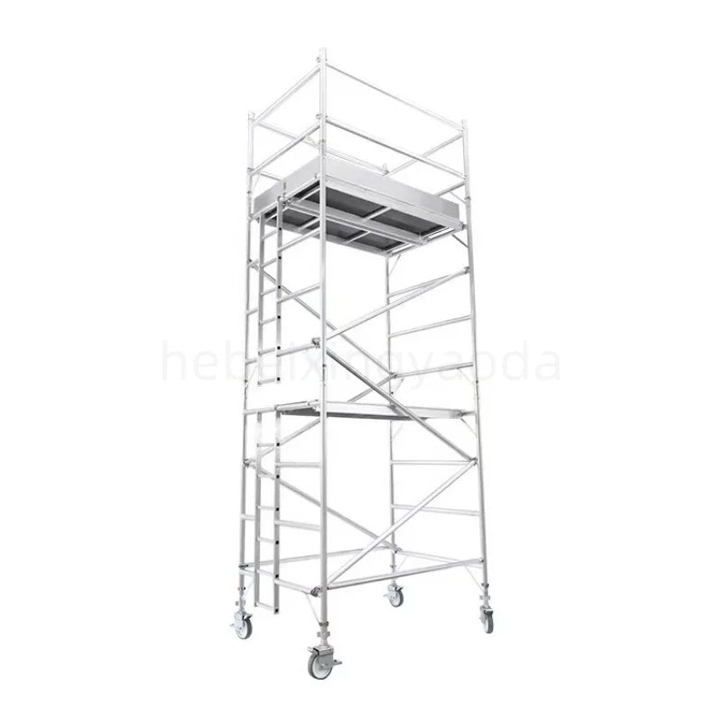 Portable H-Frame Chinese Design Mobile Scaffold High Strength Foldable Q235 Steel for Building Construction Warehouse Ladder