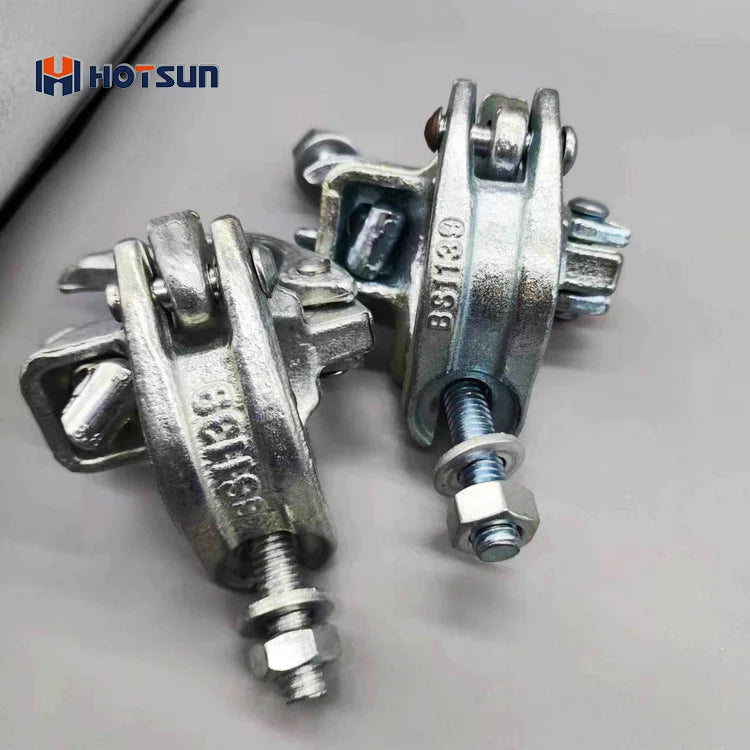 BS1138 Galvanized Drop Forged Swivel Scaffolding Coupler High Quality Scaffolding Clamp