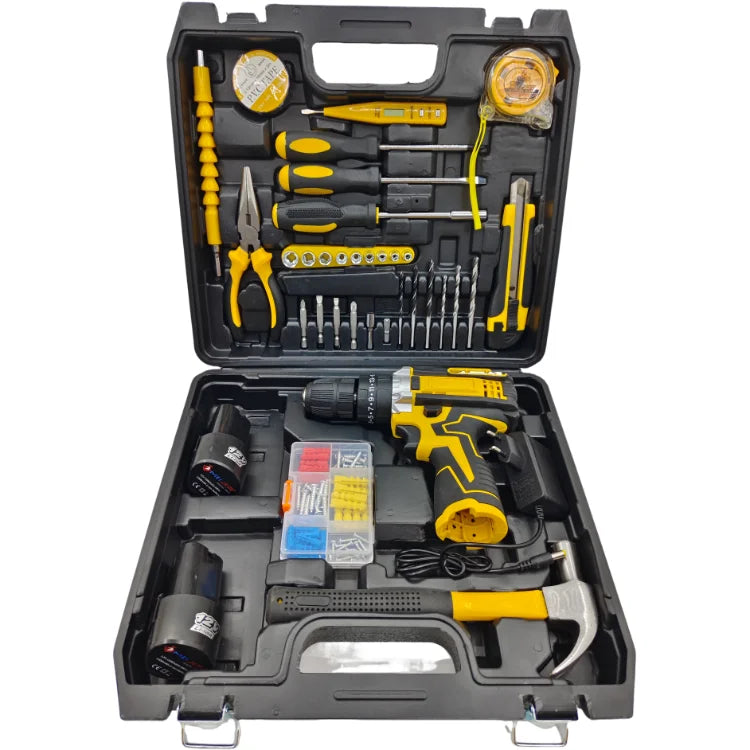 Hot Selling DW Yellow Series 12V Cordless Impact Drill High-Speed Electric Drill Brush Motor 500W for Home Construction DIY OEM
