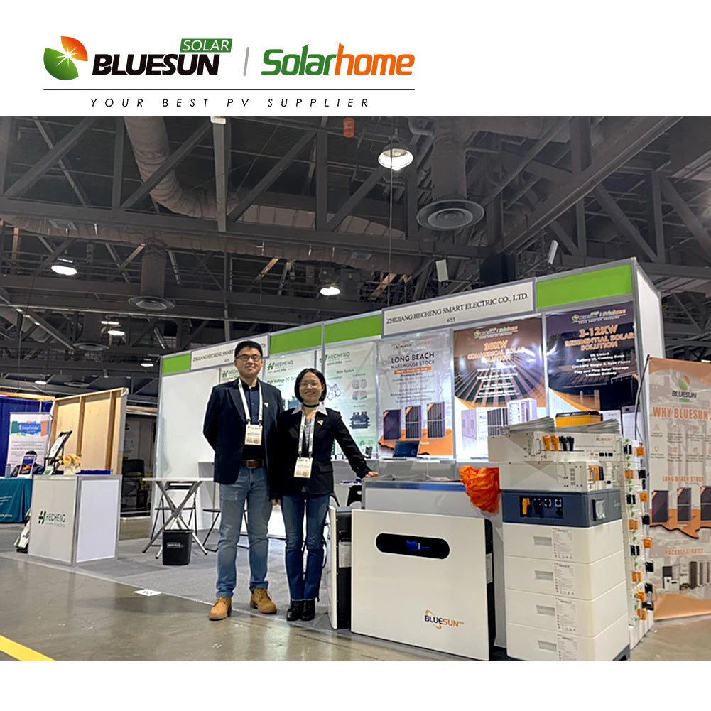 Complete Home Solar System Kit 10kw 12kw 15kw 20kw Hybrid Solar Battery Energy System10kwh 20kwh 30kwh 40kwh Lithium Batteries
