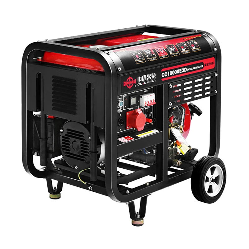 Custom-made 5KW Portable Diesel Generator Open Frame Silent Type Air Cooled 3KW-10KW Power Manufacturer