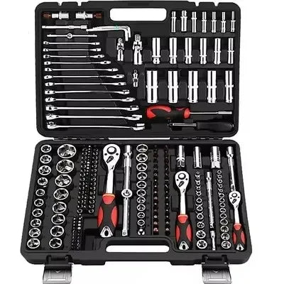 Car Mechanics Auto Repair Herramientas Kit Spanner Tools Set Box Hand Tools Socket Wrench Set Tool Kit Socket Sets