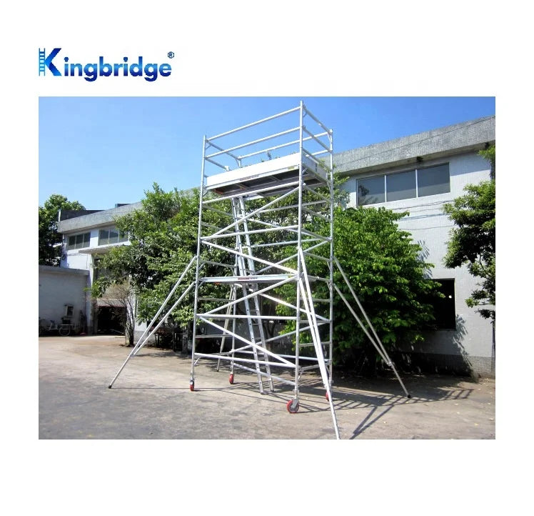 EN1004 Certified Ladder Type Aluminum Scaffolding Material Tower