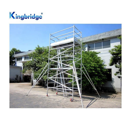 EN1004 Certified Ladder Type Aluminum Scaffolding Material Tower