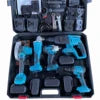 Wholesale Power Tool Kit Drilling Machines Battery Cordless Hammer Impact Drill Electric Wrench Brushless Drill Tools Combo