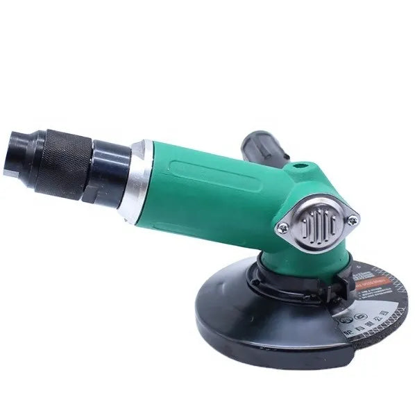 electric Pneumatic Angle Grinder for Granite Stone Marble Quartz Tile Air Wet Polishing Machine