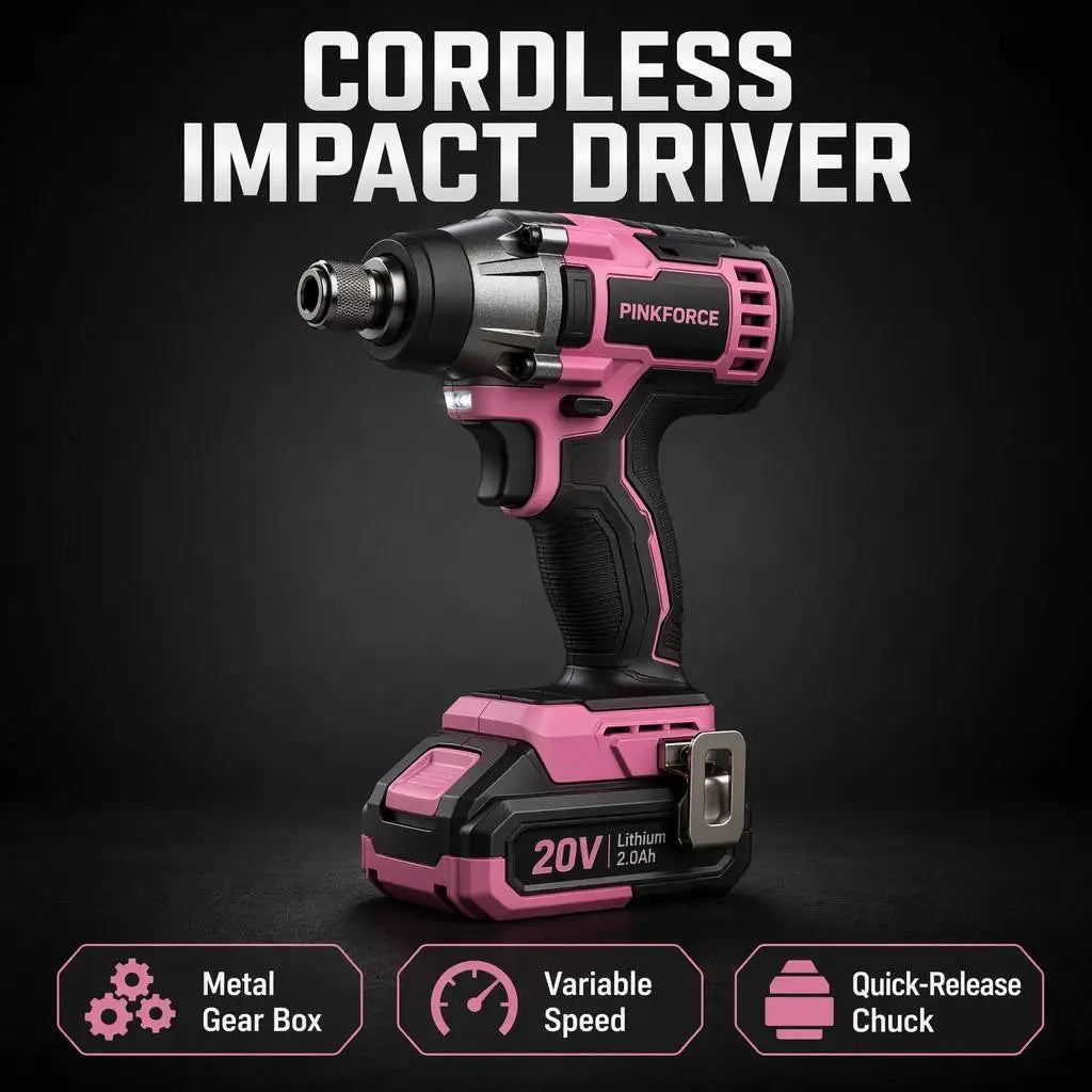 "20V Li-Ion Cordless Brushless Drill Driver with 1H Fast Charger & Customizable OEM Support for Construction (Keyless Chuck)"