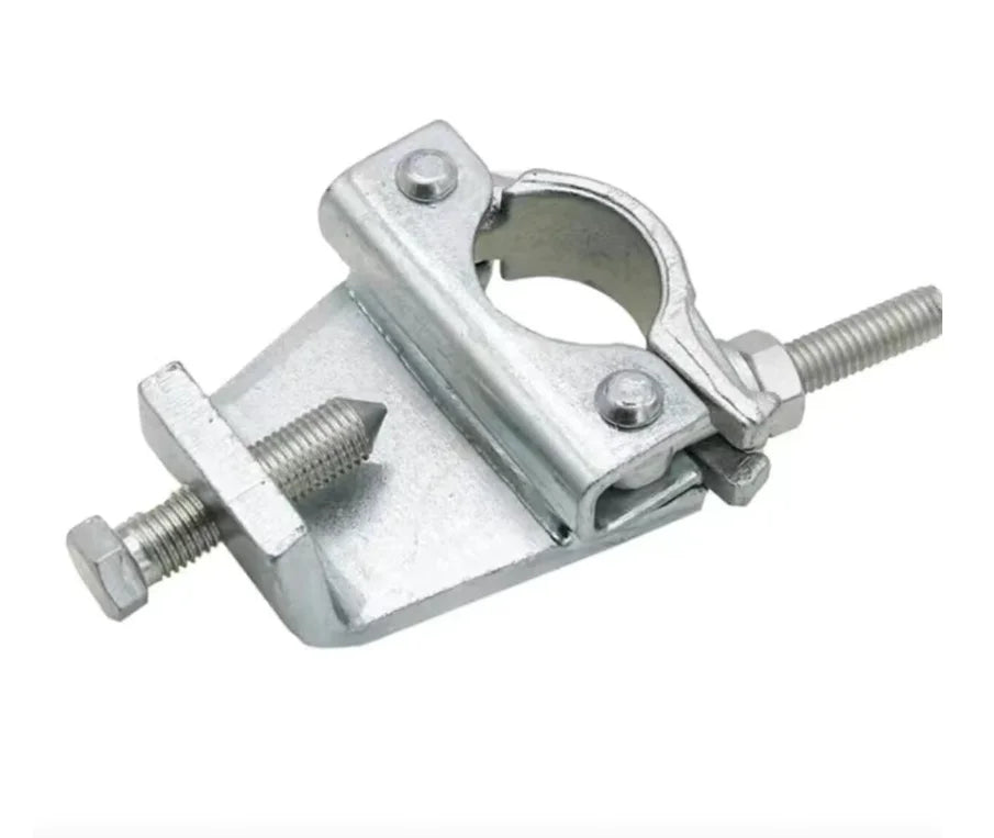 Galvanised Steel Scaffold Cramp Connectors Fixed and Rotating Pipe Clamp for Scaffolding Props Ladder Parts Fastener Coupler