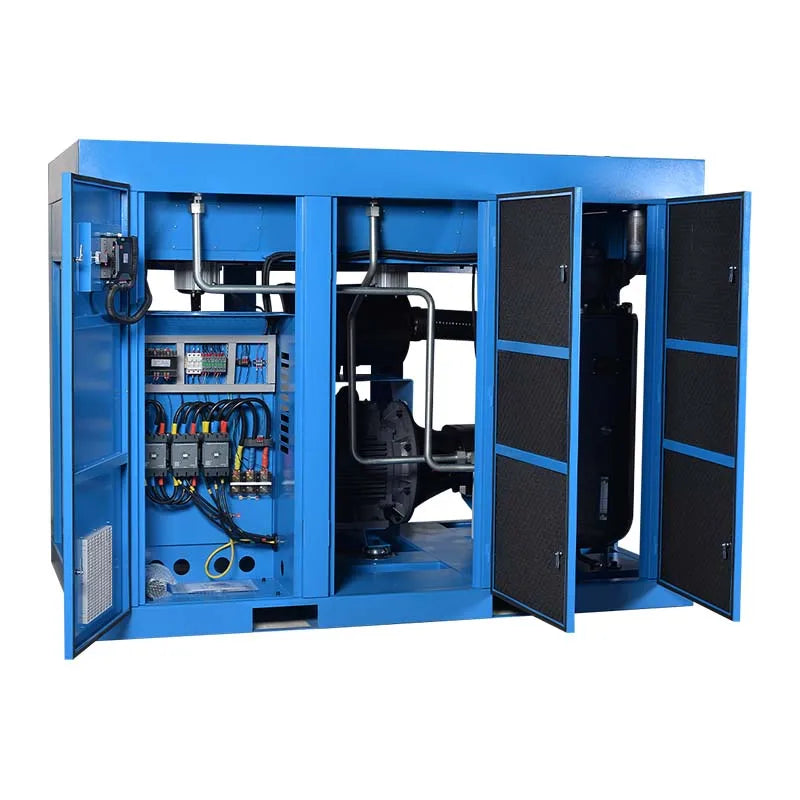 Energy Savers Rotary Type 90KW 125HP Fixed Speed Screw Air Compressor From in China High Quality industry