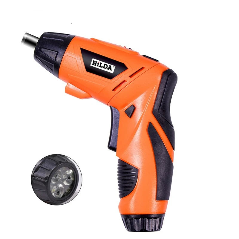 Portable Mini Electric Power Screw Driver Set Small DC 4.2V Cordless Star with Multi-Bit 500W Rated Input Power OEM Customizable