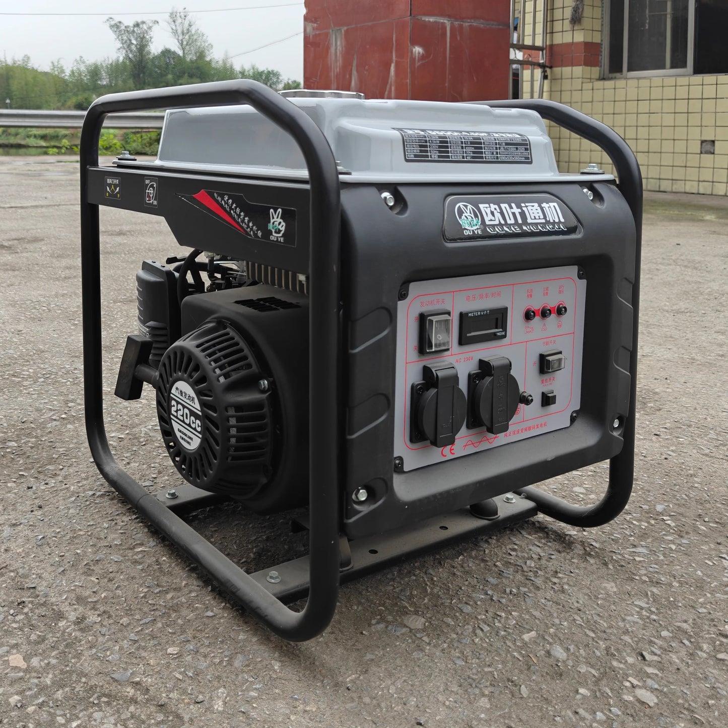 Small 24V DC Power Generation for Truck Air Conditioning Intelligent Self-Starting Silent Parking Gasoline Generator 50Hz