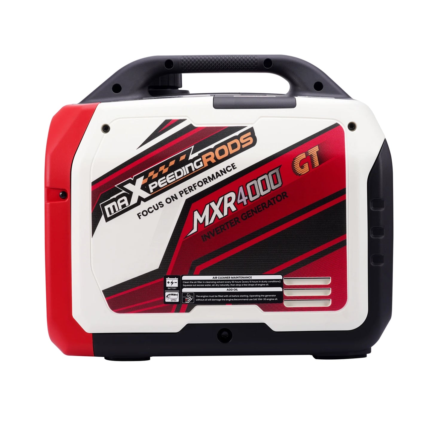 Maxpeedingrods 3.5KW LPG Gasoline Wireless Quiet Portable Inverter Generator for Camping Outdoor Party Other Outdoor Activities