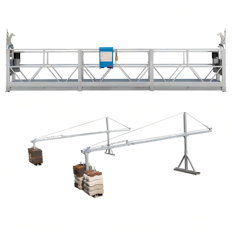 ZLP800 Wire Rope Suspended Working Platform High-rising Window Cleaning Equipment