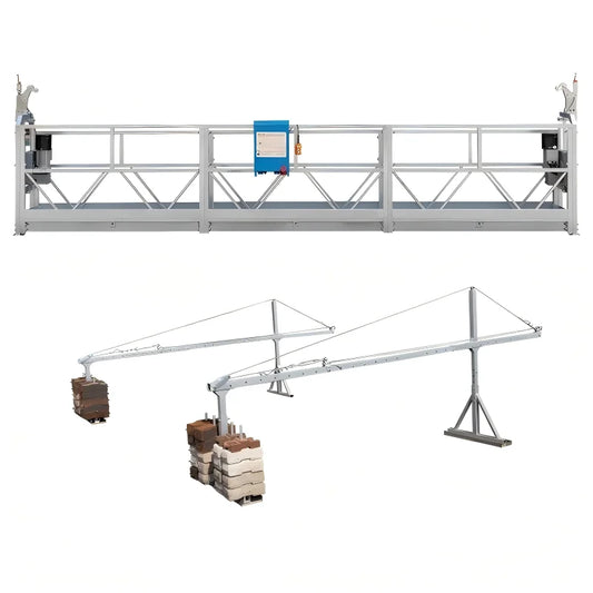 ZLP800 Wire Rope Suspended Working Platform High-rising Window Cleaning Equipment