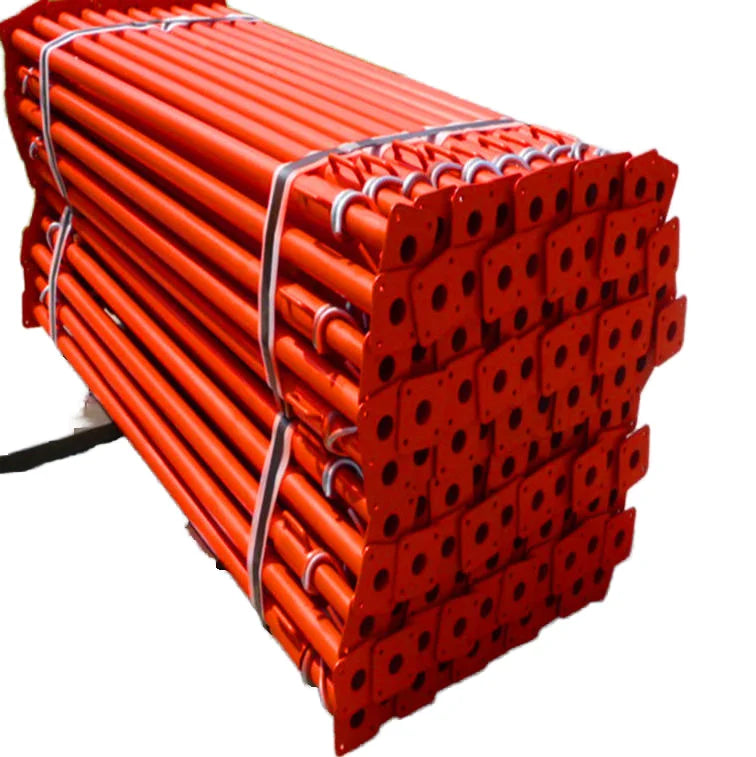 Adjustable Traditional Galvanized Steel 1.6m-6m Scaffolding Props Telescopic Shoring Jack Post High Strength Outdoor Workshop