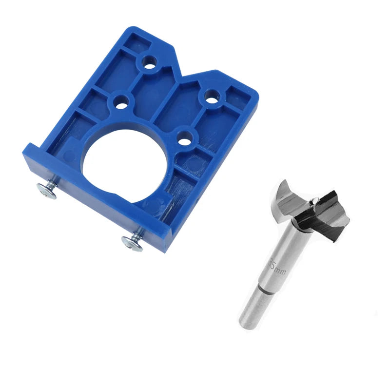 35mm Drill Bits woodworking Door Hole Opener Cabinet Accessories Tool Hinge Hole Drilling Guide Locator Hinge Drilling Jig