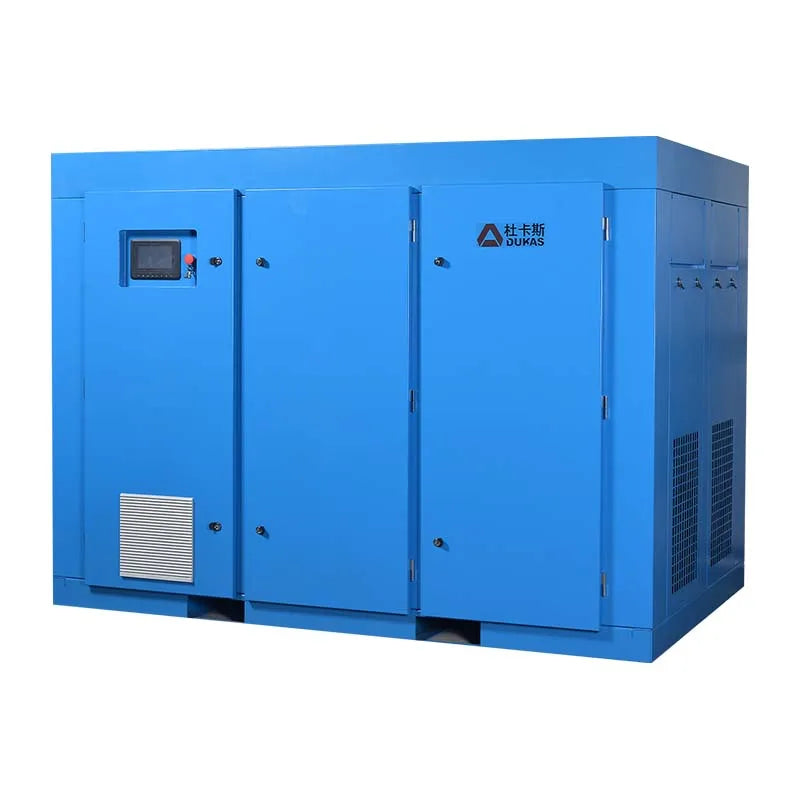 Energy Savers Rotary Type 90KW 125HP Fixed Speed Screw Air Compressor From in China High Quality industry