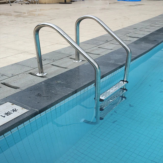 Factory Wholesale Swimming Pool Ladder 2/3/4/5 Step Handrail Stainless Steel Swimming Pool Escalator
