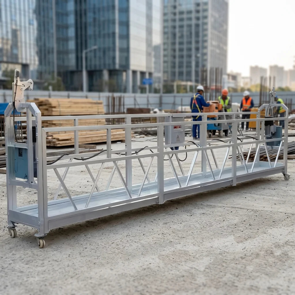 High Rise 100m Suspended Construction Cradle Platform ZLP630 ZLP800 ZLP1000 Scaffolding for Building Construction