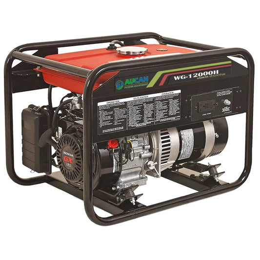 1.5kVA Petrol Generator with Key Electric Start - Portable Power for Job Site and Recreation