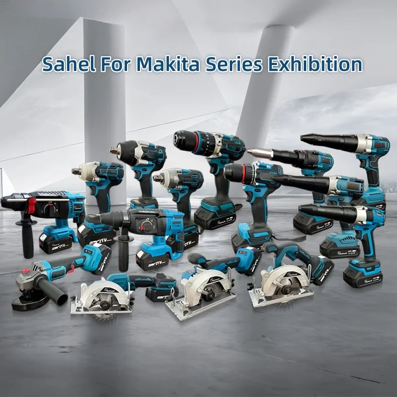 Sahel 18V Brushless Motor Rotary Hammer 7.1J Portable Cordless Electric Hammer for Professional Construction and Demolition