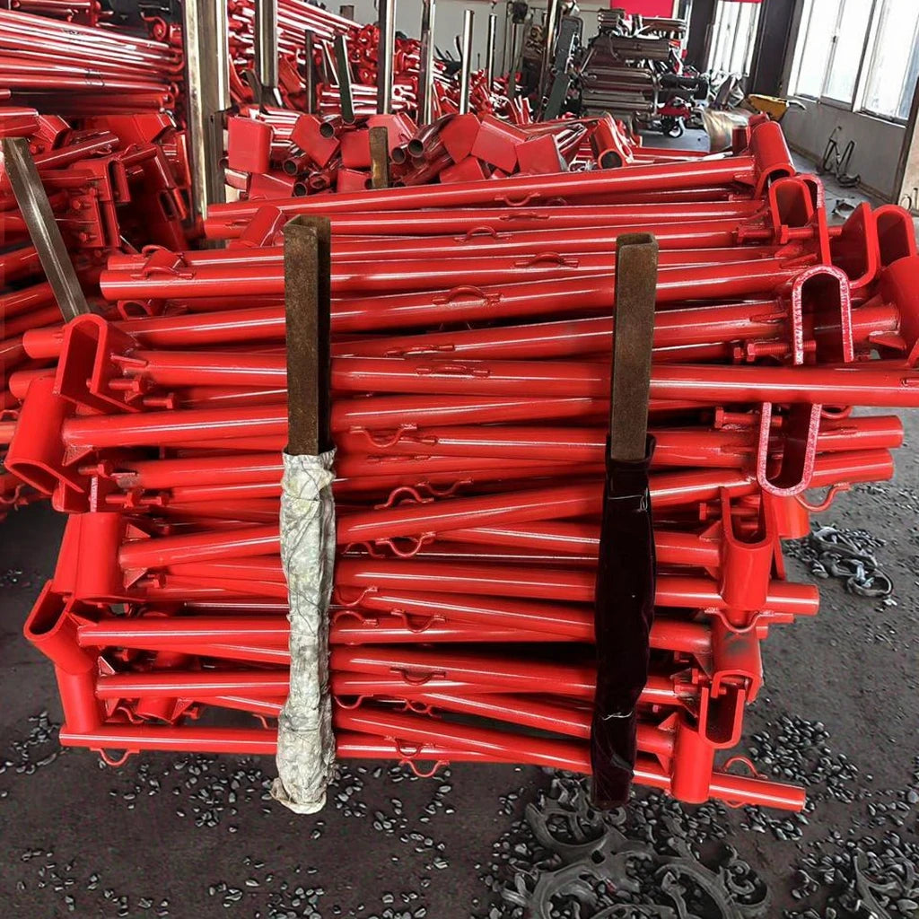Adjustable Traditional Galvanized Steel 1.6m-6m Scaffolding Props Telescopic Shoring Jack Post High Strength Outdoor Workshop
