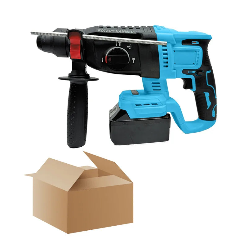 Sahel 18V Brushless Motor Rotary Hammer 7.1J Portable Cordless Electric Hammer for Professional Construction and Demolition