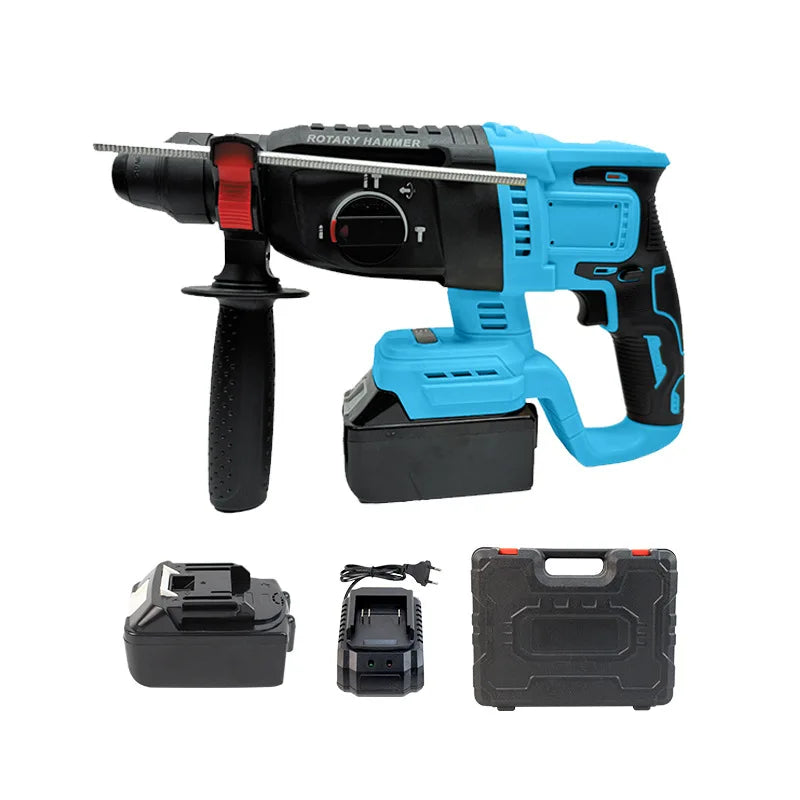 Sahel 18V Brushless Motor Rotary Hammer 7.1J Portable Cordless Electric Hammer for Professional Construction and Demolition