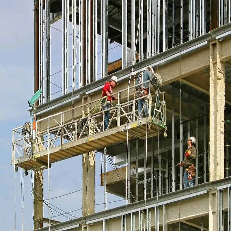 SHENXI Galvanised ZLP800 Rope Suspended Platform Construction Gondola