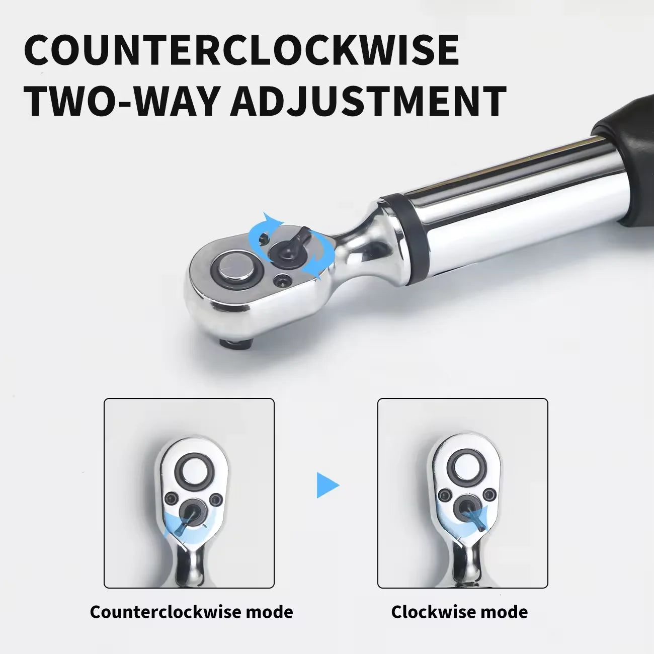 Portable 3/8 Stainless Steel Digital Torque Wrench 0.01-85N.m 72-Tooth Automotive Reliability Mechanical Maintenance 1 Year
