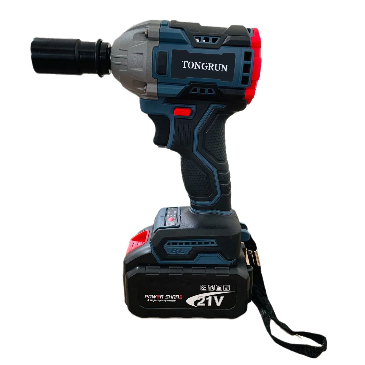 Multi-functional Rechargeable Lithium Electric Tool Set 5-piece Electric Hammer Drill Grinder Wrench Single-hand Saw